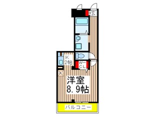 GENOVIA原木中山の物件間取画像